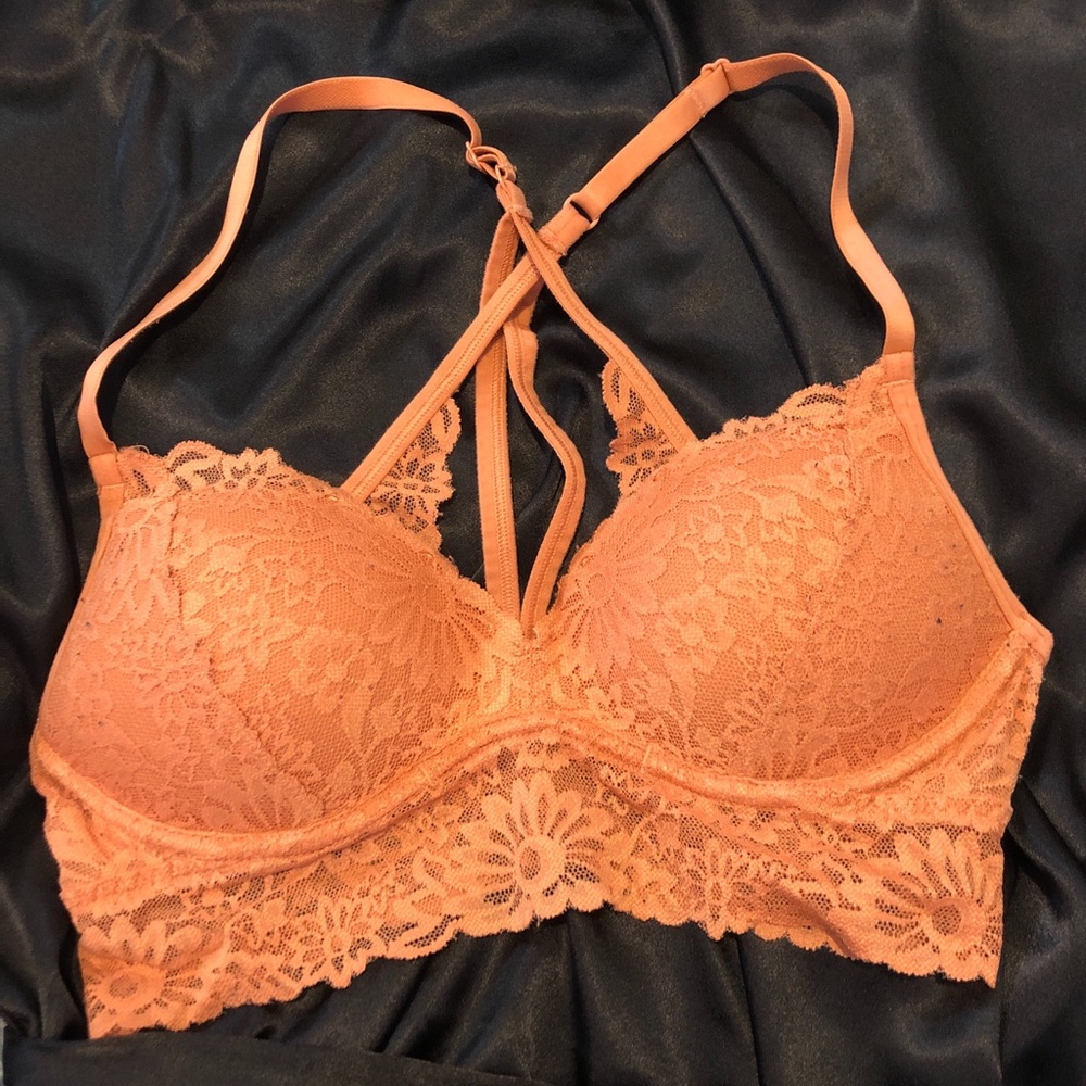 PINK- push up brallete